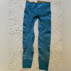 Lululemon ebb to street teal leggings